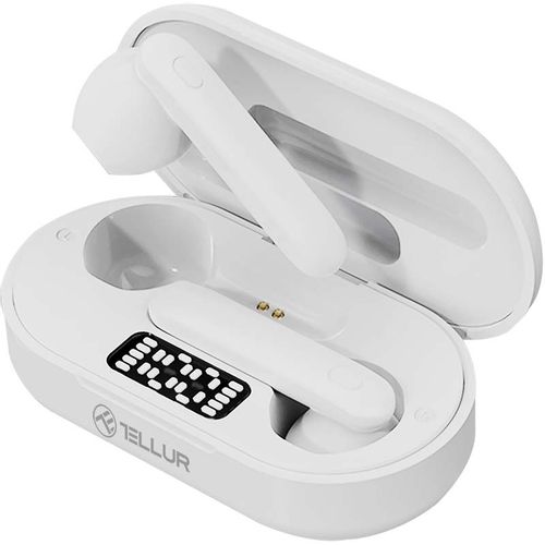 Tellur flip true WIRELESS earphones - WHITE slika 1