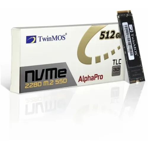 SSD M.2 NVMe TwinMOS 512GB, 3600MBs/3250MBs NVMe512GB2280AP slika 1