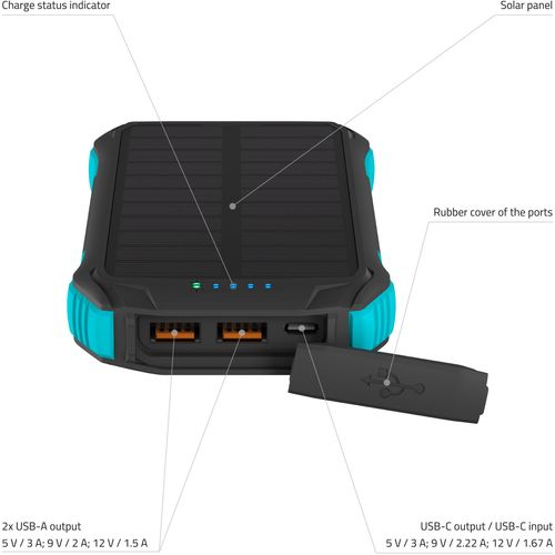 LAMAX prijenosna baterija Journey 12000 mAh slika 7