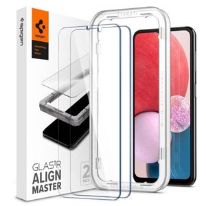 SPIGEN ALM GLAS.TR KALJENO STAKLO 2-KOM PAKET ZA SAMSUNG GALAXY A13 4G / LTE CLEAR