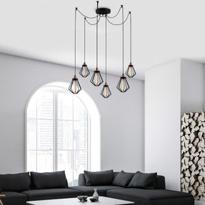 Oylat - N-1034 Black Chandelier