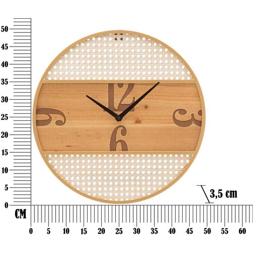 Mauro Ferretti Zidni sat fuji cm ø 50x3,5 slika 6