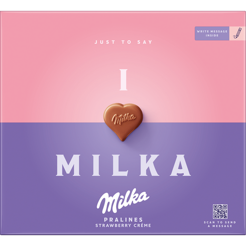 Milka praline ILM strawberry & milk 110g slika 1