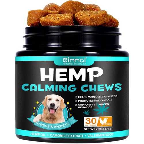 Oimmal Hemp Calming Chews Piletina i ekstrakt konoplje 30 kom slika 1