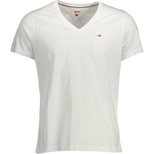 TOMMY HILFIGER MEN'S SHORT SLEEVE T-SHIRT WHITE slika 1