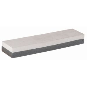 Brusni kamen kombinovani 200x50x25mm bijelo-siva