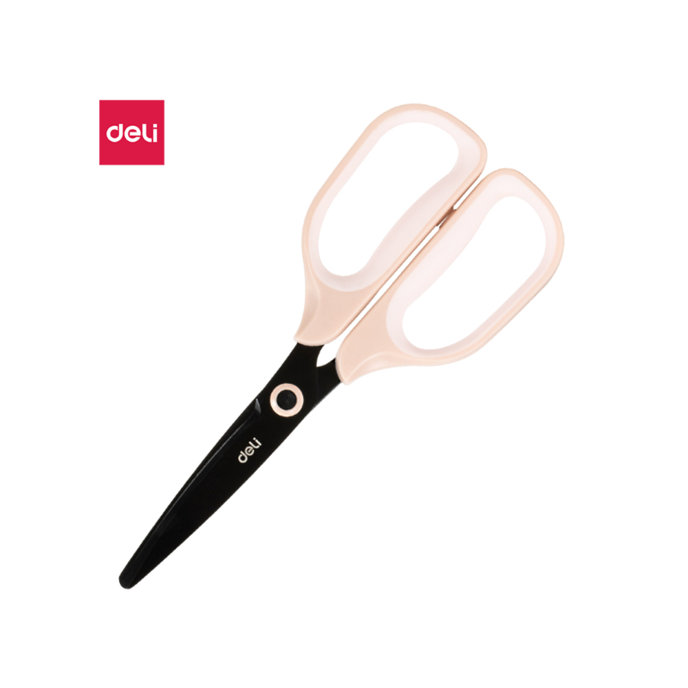 MAKAZE DELI 17,5CM TEFLONSKE PASTEL PINK slika 1