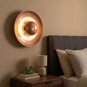 Zidna Lampa Node - 16150 - B, boje: Bakra