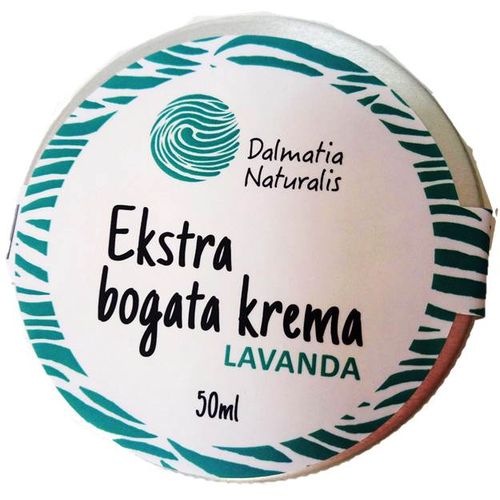 Dalmatia Naturalis Ekstra bogata krema lavanda 50 ml slika 1