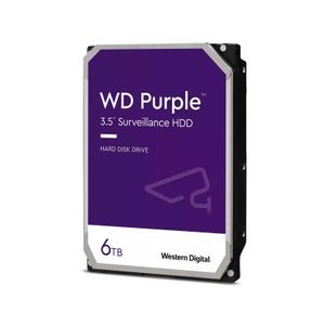 WD 6TB 3.5" SATA III 64MB IntelliPower WD64PURZ Purple hard disk