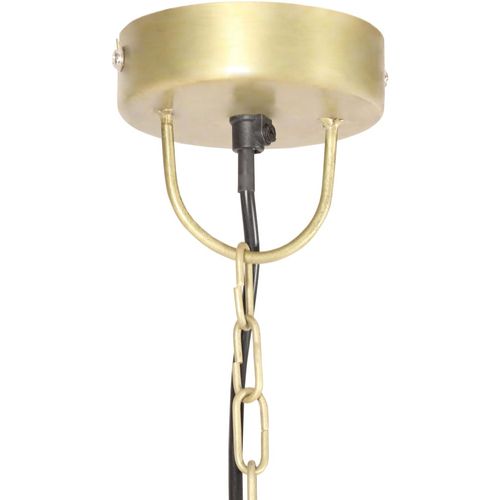 Industrijska viseća svjetiljka 25 W mjedena okrugla 30 cm E27 slika 26