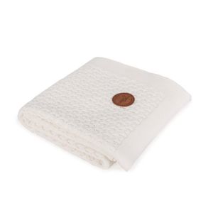 Ceba Baby pokrivač pleteni (90x90) krem
