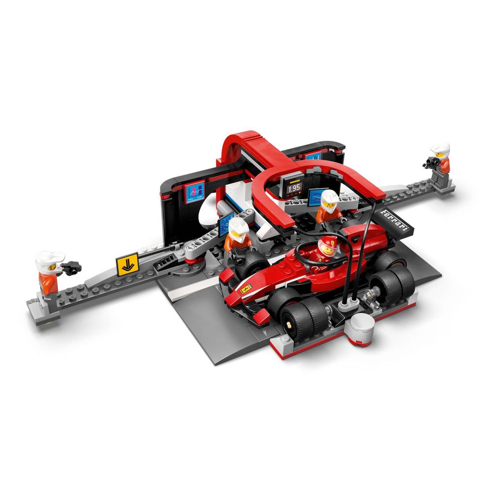 LEGO 60443 Boks i posada za F1® sa autom Ferrari slika 6