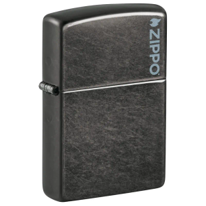 Zippo upaljač 28378ZL Classic Grey Logo