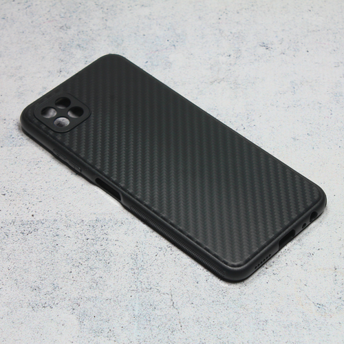 Maska Carbon fiber za Samsung A226B Galaxy A22 5G crna slika 1