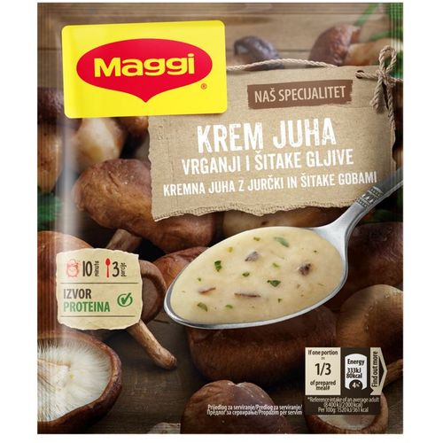 MAGGI krem juha od gljiva, vrećica 52g slika 1