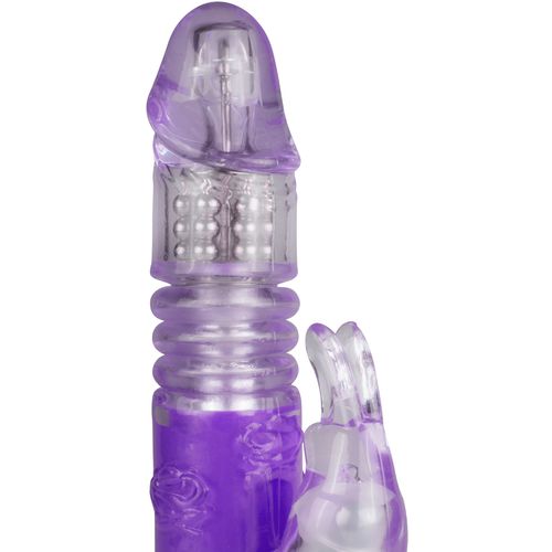 Rabbit vibrator Easytoys - ljubičasti slika 3