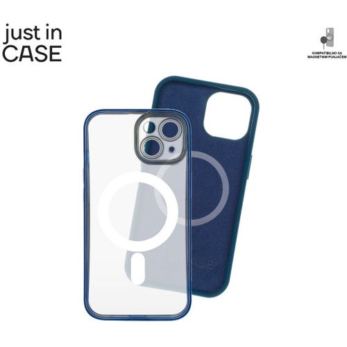 2u1 Extra case MAG MIX PLUS paket PLAVI za iPhone 15 Plus slika 3