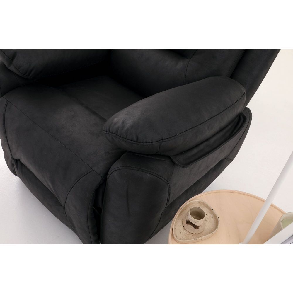 Električni Relax Fotelja Comfort - Crna slika 7