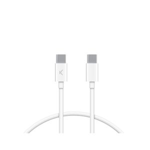 KSIX, kabel za punjenje i prijenos podataka, USB-C na USB-C 20W, USB 3.0, 1.0m