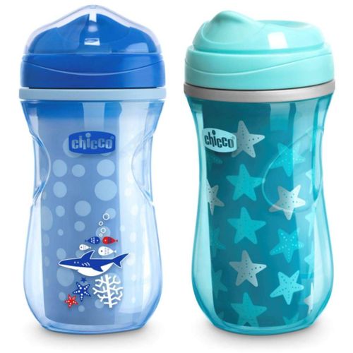 Chicco čaša 12m+, active cup, plava slika 1