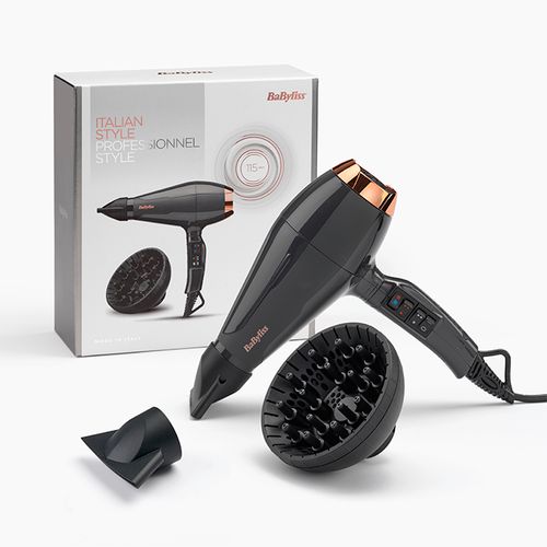 Babyliss 6719DE fen za kosu Air Pro 2200W sa difuzorom sivi slika 6