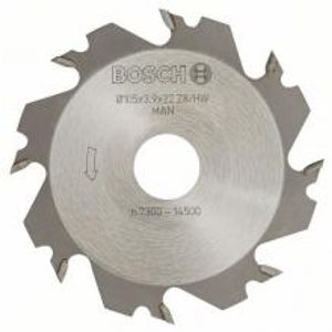 Bosch Glodalo pločasto 22 x 4 mm, 8 zuba za GUF 4-22 A, PSF 22 A, GFF 22 A (sa prirubnicom 3605700155)