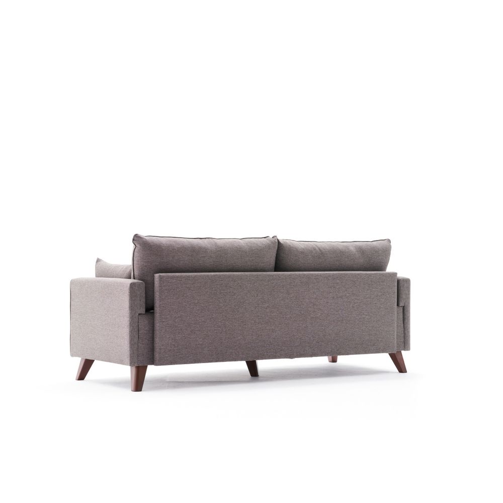 Bella Sofa za 3 Osobe - Braon slika 6