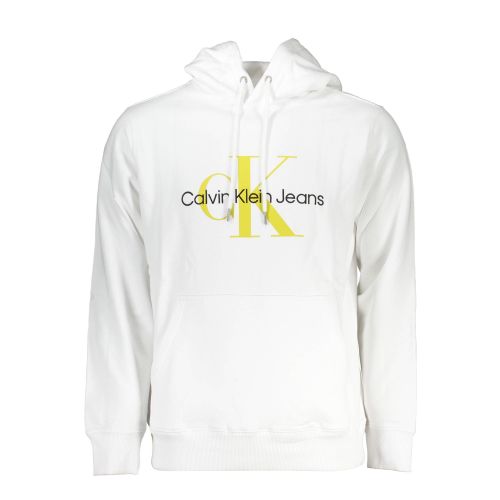 CALVIN KLEIN MEN'S WHITE ZIPLESS SWEATSHIRT slika 1