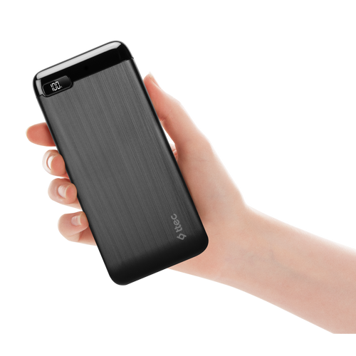 Ttec Prijenosni punjač PowerSlim LCD PD 20.000 mAh Powerbank  wth USB-C Input/output/Black slika 3