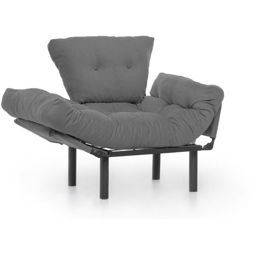 Atelier Del Sofa Fotelja, Sivo, Nitta Single - Grey slika 10