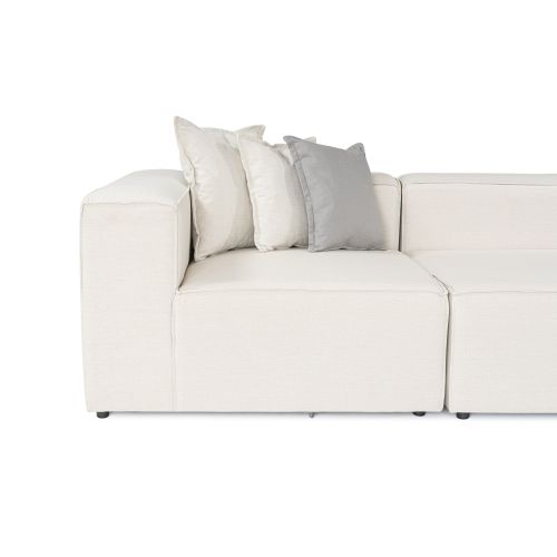 Frida 4 - Ecru Ecru Corner Sofa slika 6