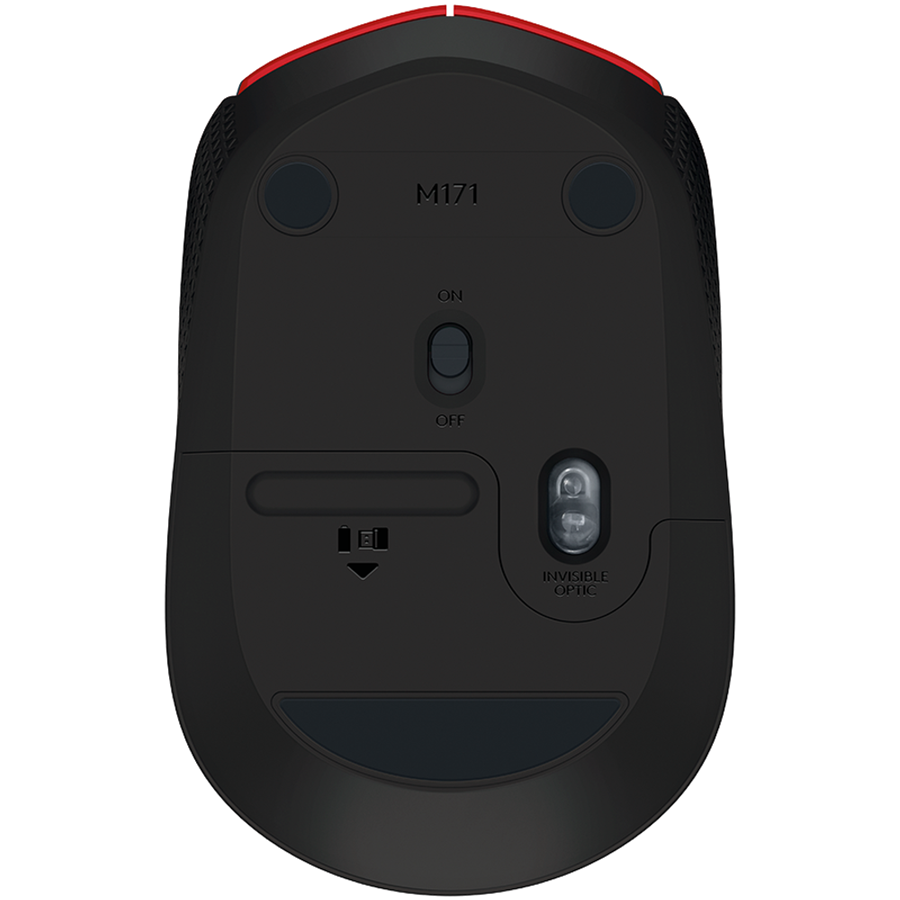 LOGITECH M171 Wireless Mouse - RED slika 4