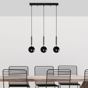 King - 11454 Black Chandelier