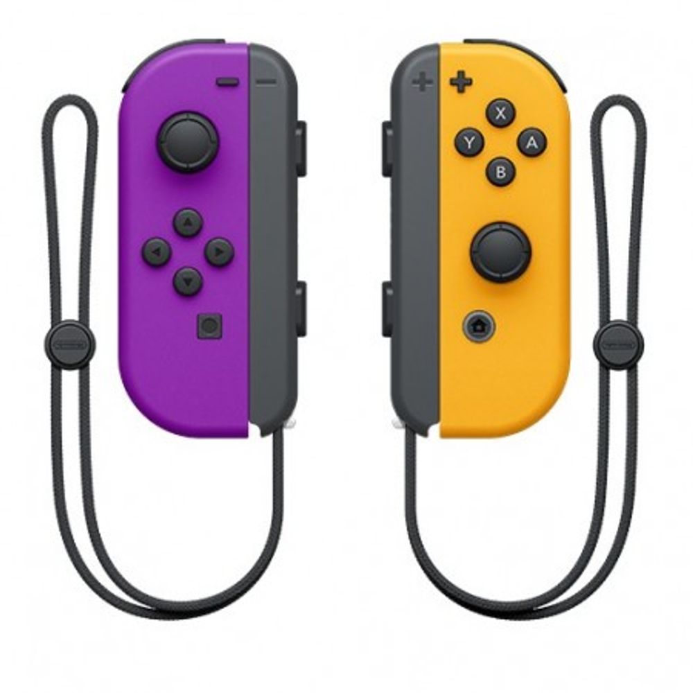 Nintendo Switch Joy-Con Pair Neon Purple + Neon Orange slika 1