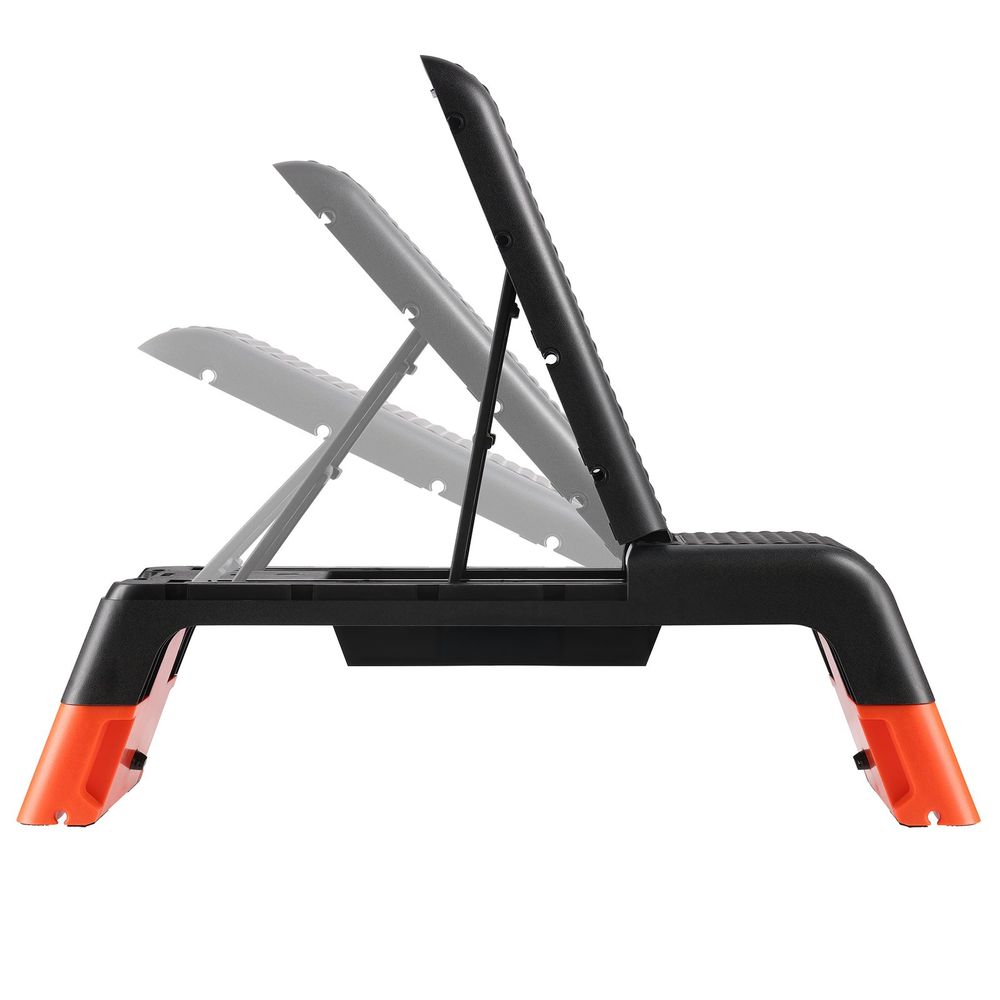 As009 pro podesiva aerobna step s funkcijom klupe komercijalna hms slika 5