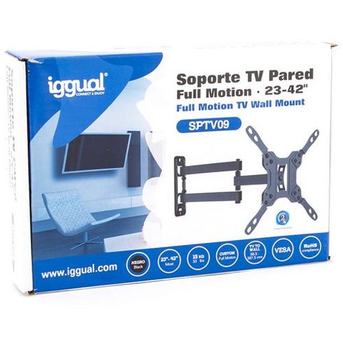 Stalak za tv iggual sptv09 igg314562 23"-42" črna slika 2