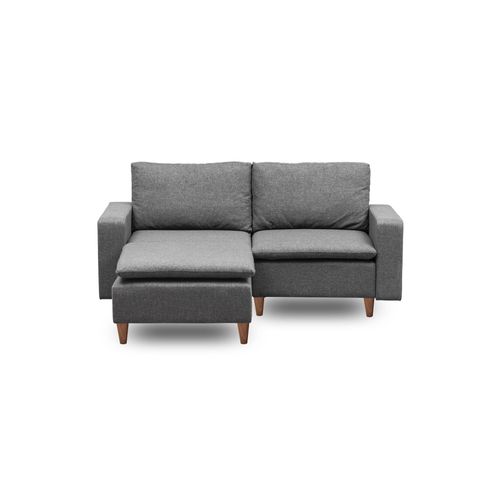 Atelier Del Sofa Kutna garnitura, Tamno siva, Lungo Mini slika 1