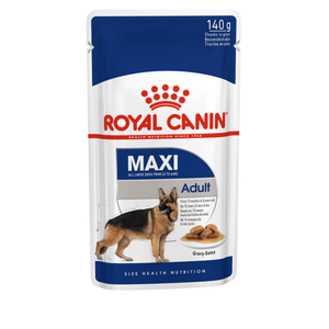 ROYAL CANIN SHN Maxi adult vrećice za pse, potpuna hrana za odrasle pse velikih pasmina (od 26 do 44 kg, od 15 mjeseci do 8 godina starosti, 10x140g