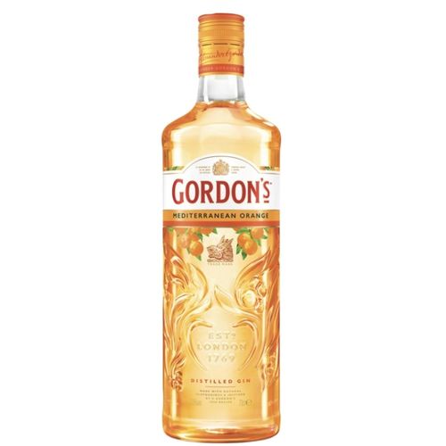 GORDONS mediterian orange gin 40% alc,  1l  slika 1