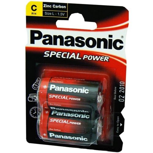 Panasonic baterija R14R blister pakiranje 2 komada slika 1