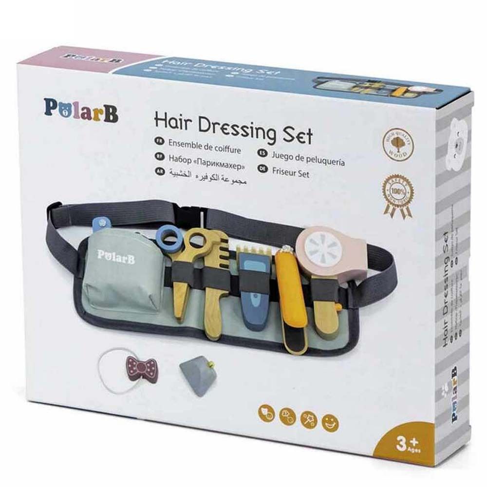 Viga 44201 PolarB Drveni frizerski set slika 4