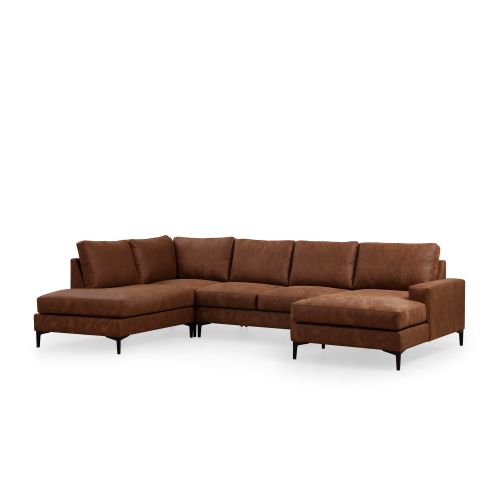 Atelier Del Sofa Kutna garnitura, Deva, Porto Corner (EOT-C-02-CHL) - Camel slika 5