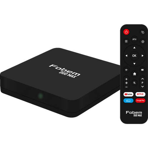 Fobem Prijemnik IPTV@Android, 4K, 2GB/32GB, WiFi 2.4/5GHz - Duo Max slika 1