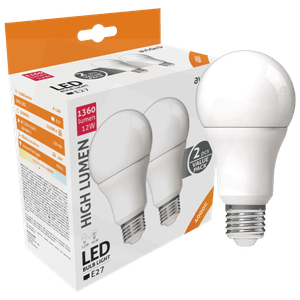 Avide Sijalica, LED 12W, E27, 4000K, 230V AC, pak. 2 kom. - Globe Twin Pack A60 12W E27