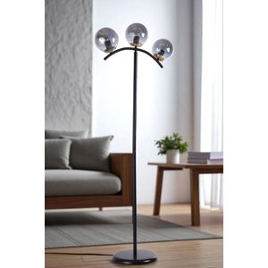 Opviq Podna lampa 893, siva, crna