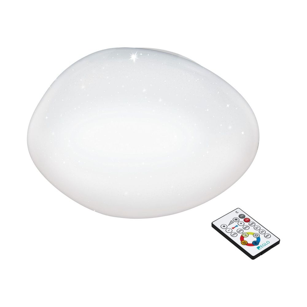 Eglo Sileras Plafonjera sa Daljinskim Upravljačem - LED, 21W, Dimabilna, Promjer 450mm, Bijela slika 1