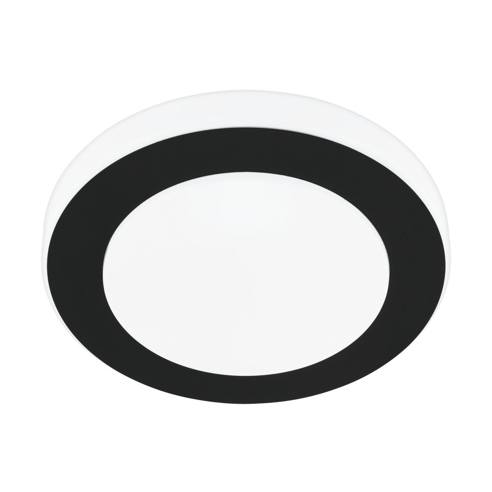 Eglo Carpi zidna/stropna LED lampa, 11W, 950lm, IP44, promjer 300mm, crna/bijela/čelik/plastika slika 1