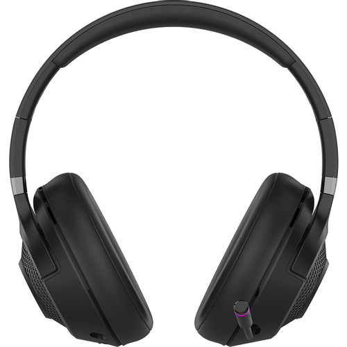 Lorgar Noah 701 - Bluetooth slušalice za PS5, PC, MAC, IOS i više - Mikrofon za poništavanje buke - 3D surround zvuk - 40 sati - Mikrofon koji se može uvlačiti - Osvjetljenje - Crna slika 4