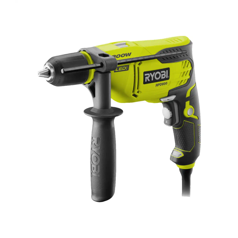 Ryobi - Električna bušilica - čekić 800 W RPD800-K slika 1